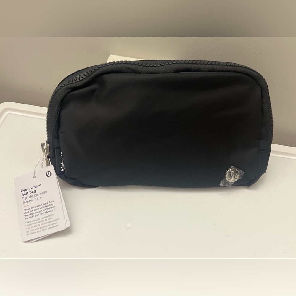 lululemon athletica Sleek Black Crossbody Bag